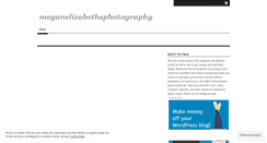 Desktop Screenshot of meganelizabethsphotography.wordpress.com