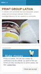 Mobile Screenshot of printingserviceslatvia.wordpress.com