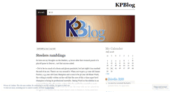Desktop Screenshot of kpburrows.wordpress.com