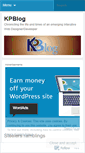 Mobile Screenshot of kpburrows.wordpress.com