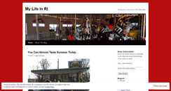 Desktop Screenshot of mylifeinri.wordpress.com