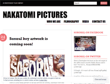 Tablet Screenshot of nakatomipictures.wordpress.com