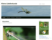 Tablet Screenshot of libellenkunde.wordpress.com