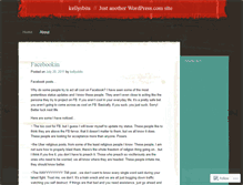 Tablet Screenshot of kellysbits.wordpress.com