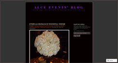 Desktop Screenshot of alceevents.wordpress.com