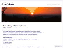 Tablet Screenshot of ggarg22.wordpress.com