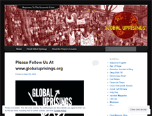 Tablet Screenshot of globaluprisings.wordpress.com