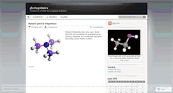 Desktop Screenshot of gloriaquimica.wordpress.com