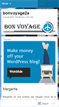 Mobile Screenshot of bonvoyage2a.wordpress.com