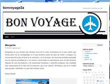 Tablet Screenshot of bonvoyage2a.wordpress.com