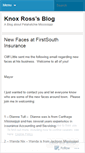 Mobile Screenshot of knoxross.wordpress.com