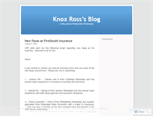 Tablet Screenshot of knoxross.wordpress.com