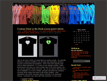 Tablet Screenshot of customtshirt.wordpress.com