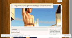 Desktop Screenshot of diegogrin.wordpress.com