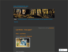 Tablet Screenshot of chrisahrends.wordpress.com