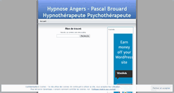 Desktop Screenshot of hypnoseangers.wordpress.com