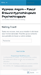 Mobile Screenshot of hypnoseangers.wordpress.com