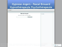 Tablet Screenshot of hypnoseangers.wordpress.com