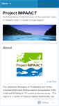 Mobile Screenshot of impaact.wordpress.com