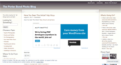 Desktop Screenshot of kporterphoto.wordpress.com