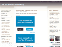 Tablet Screenshot of kporterphoto.wordpress.com