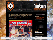 Tablet Screenshot of listenrecovery.wordpress.com