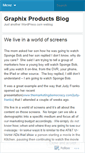 Mobile Screenshot of graphixproducts.wordpress.com