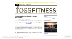 Desktop Screenshot of fossfitness.wordpress.com