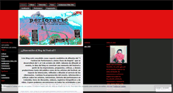 Desktop Screenshot of perforarte.wordpress.com