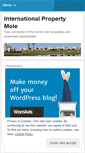 Mobile Screenshot of internationalpropertymole.wordpress.com