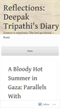 Mobile Screenshot of deepaktripathi.wordpress.com