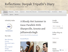 Tablet Screenshot of deepaktripathi.wordpress.com