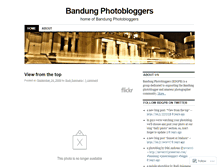 Tablet Screenshot of bandung.wordpress.com