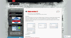 Desktop Screenshot of ciphadev.wordpress.com