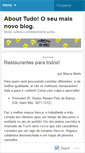 Mobile Screenshot of abouttd.wordpress.com