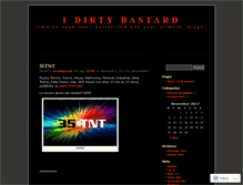 Tablet Screenshot of 1dirtybastard.wordpress.com