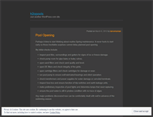 Tablet Screenshot of h2opools.wordpress.com
