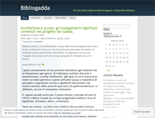 Tablet Screenshot of bibliogadda.wordpress.com