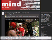 Tablet Screenshot of kenzomind.wordpress.com