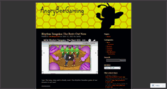 Desktop Screenshot of angrybeegaming.wordpress.com