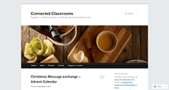 Desktop Screenshot of connectedclassrooms.wordpress.com