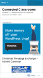 Mobile Screenshot of connectedclassrooms.wordpress.com