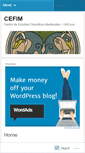 Mobile Screenshot of cefim.wordpress.com
