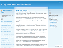 Tablet Screenshot of allmysonsraleighnorthcarolina.wordpress.com