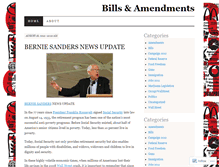 Tablet Screenshot of billsandamendments.wordpress.com