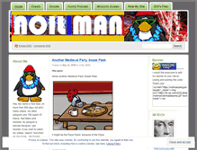 Tablet Screenshot of noilmanpenguin.wordpress.com