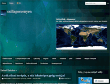 Tablet Screenshot of csillagosvenyen.wordpress.com