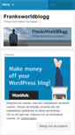 Mobile Screenshot of franksworldblogg.wordpress.com