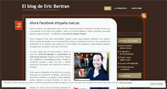 Desktop Screenshot of ericbfustier.wordpress.com