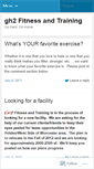 Mobile Screenshot of gh2fitnessdotcom.wordpress.com